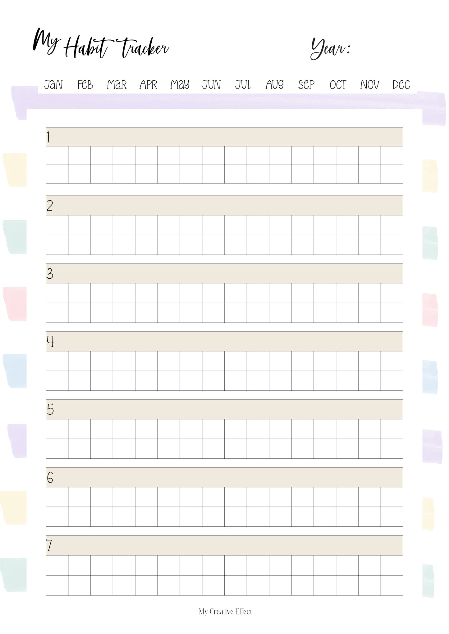 My Habit Tracker